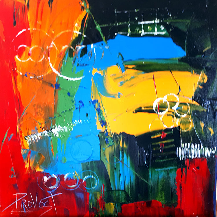 peinture Sylvie Provost